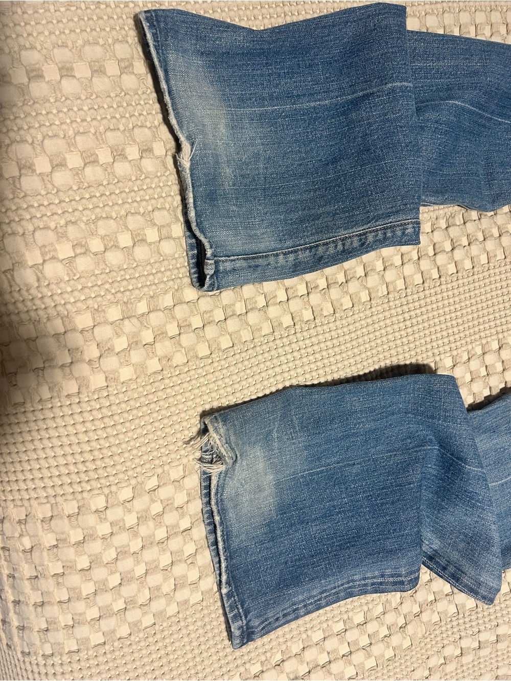 Citizens Of Humanity Blue Flare Jeans - Mid Wash - Picture 5 of 6